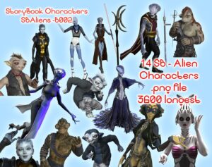 Character bundles gallery Aliens thumb